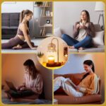 Aromatherapy Melting Wax Lamp Dimmable Night Light Table Candle Warmer Lamp Gift - Image 4