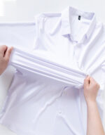 High-elasticity Mens Seamless Wrinkle-free Ice-silk Long-sleeve Shirt - Image 2