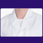 White Doctors Surgeon Lab Coat Scientist Unisex Fancy Dress Costume Outfit - Image 5