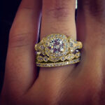 Three-piece Zircon Ring For European And American Women - Image 3