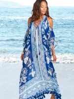 Beach Blouse Vacation Beach Skirt Bikini Sexy Tassels - Image 3