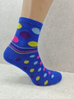 6  12  24 Pairs Womens Socks Mixed Striped  Polka Dot Designs - Image 3