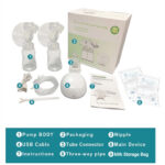 Automatic Double Electric Breast Pump And  Lid & Nipple Kit & Efficient Breastfeeding Pump - Image 7