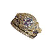 Three-piece Zircon Ring For European And American Women - Image 4