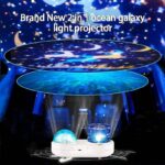 Kids Projector Night Light With Dual Projection  Ocean Waves & Animals 7 Themes, 360 Rotation, USB Powered Multi Colour Ceiling Projector For Bedroom - Image 4