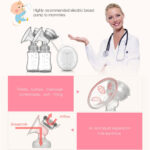 Automatic Double Electric Breast Pump And  Lid & Nipple Kit & Efficient Breastfeeding Pump - Image 9