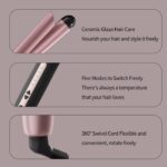 Fast Heating Curling Wand 38mm Hair Curler Large Barrel Curling For Long Hair UK - Image 8