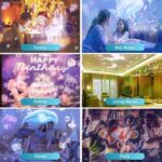 Kids Projector Night Light With Dual Projection  Ocean Waves & Animals 7 Themes, 360 Rotation, USB Powered Multi Colour Ceiling Projector For Bedroom - Image 5