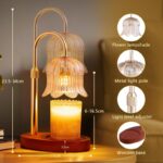 Aromatherapy Melting Wax Lamp Dimmable Night Light Table Candle Warmer Lamp Gift - Image 2