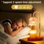 Aromatherapy Melting Wax Lamp Dimmable Night Light Table Candle Warmer Lamp Gift - Image 9